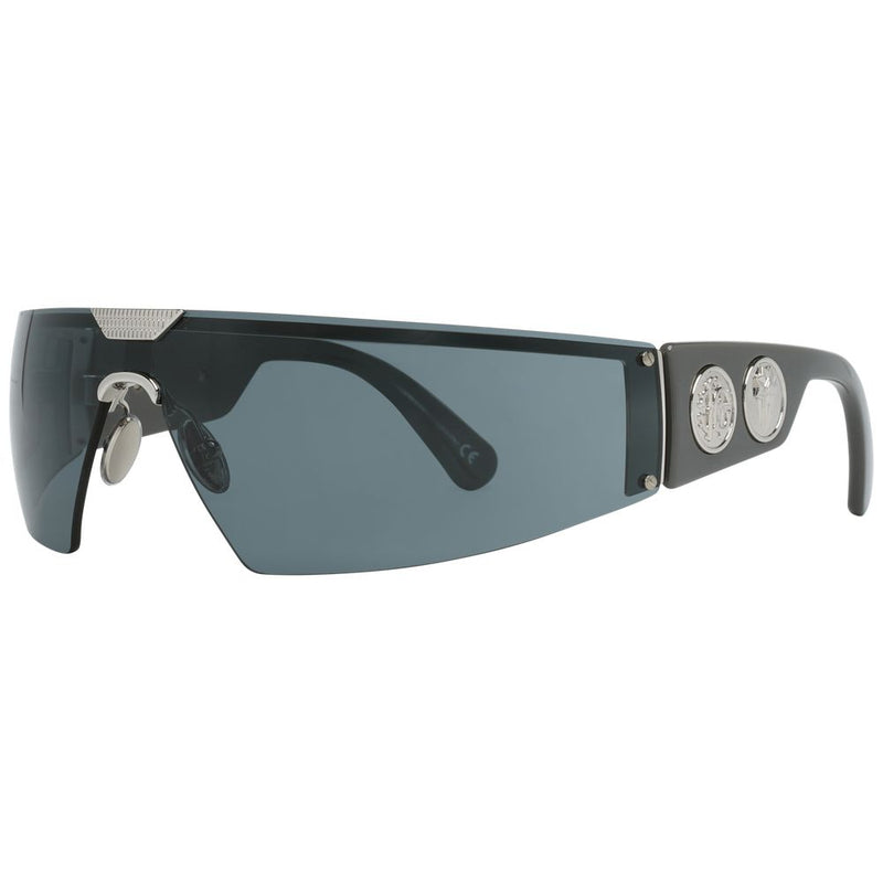 Lunettes de soleil Roberto Cavalli en métal et plastique noirs