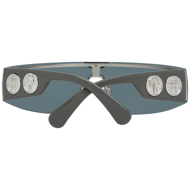 Lunettes de soleil Roberto Cavalli en métal et plastique noirs