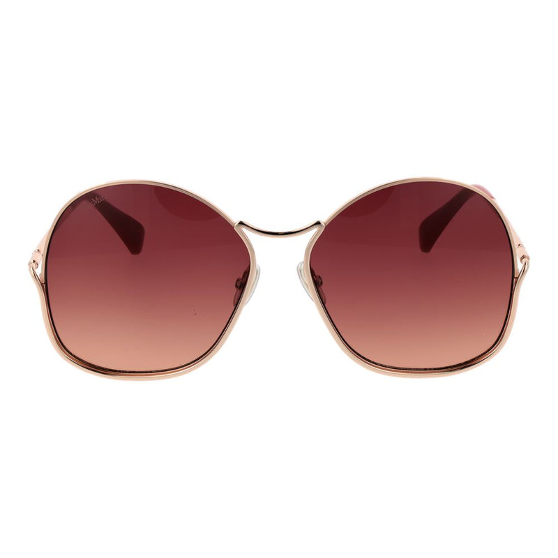 Max Mara Rose Gold Metal Sunglasses - Stylish & Protective