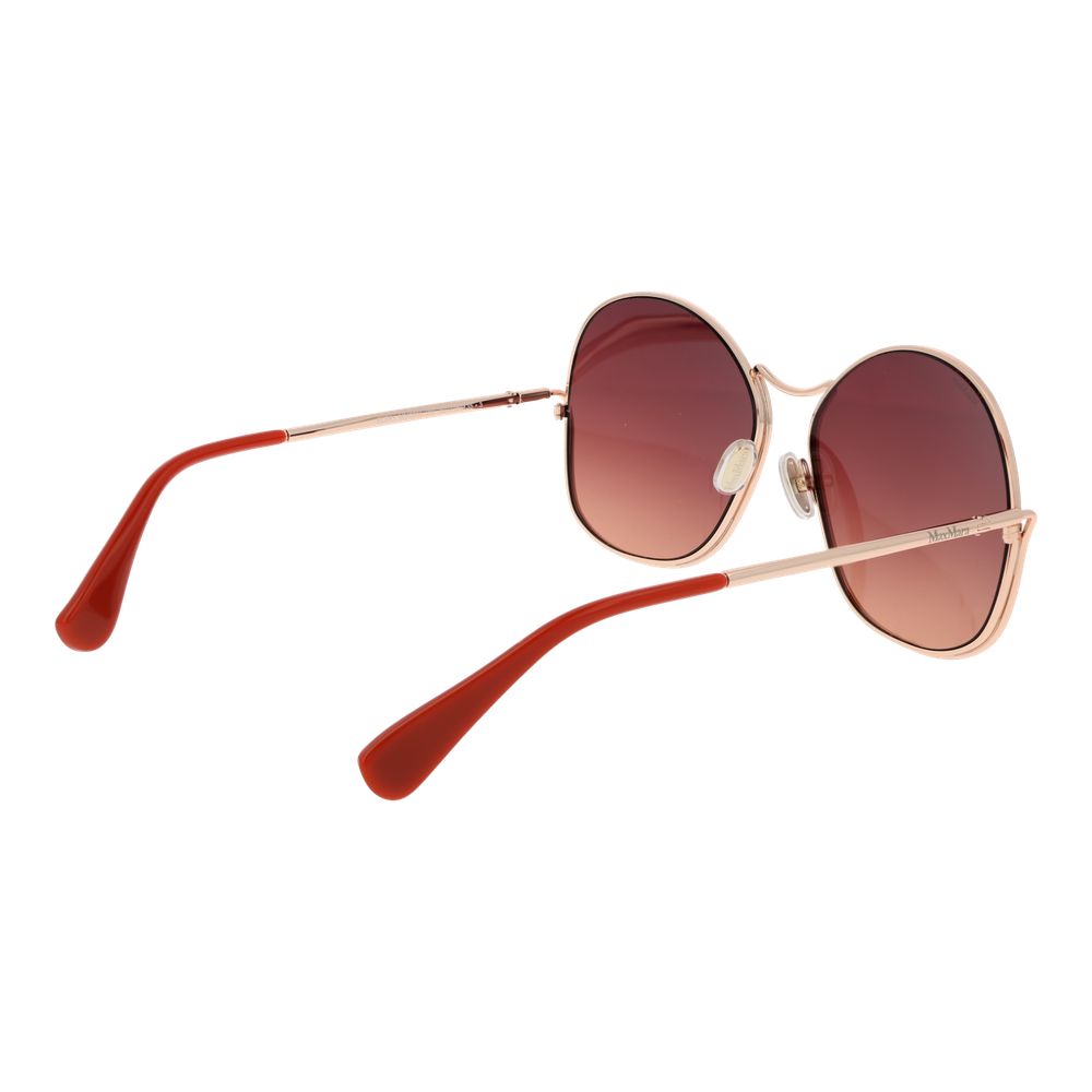 Max Mara Rose Gold Metal Sunglasses - Stylish & Protective