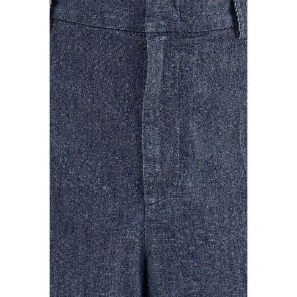 Short bermuda en coton bleu Jil Sander