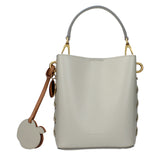 Stella McCartney Sac à main en cuir gris - Luxe éco-responsable