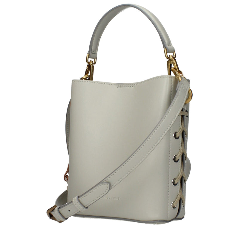 Stella McCartney Sac à main en cuir gris - Luxe éco-responsable