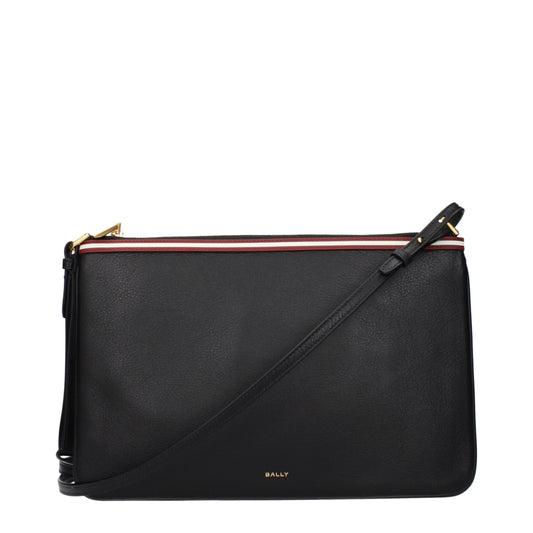 Sac bandoulière Bally en cuir noir
