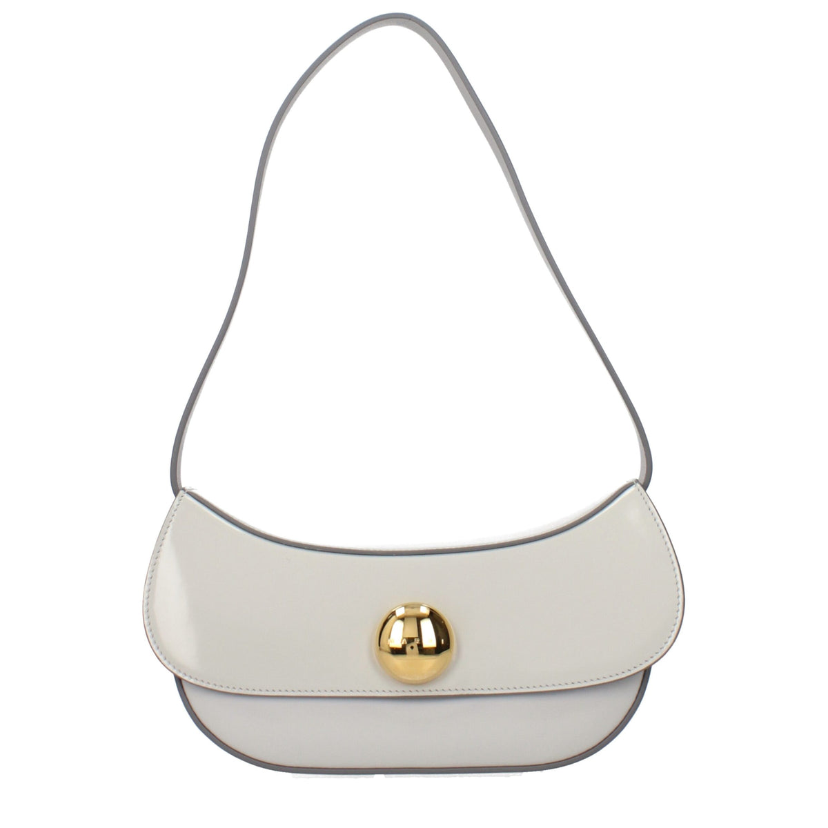 Marni Gray Leather Shoulder Bag - Stylish and Functional Accessory