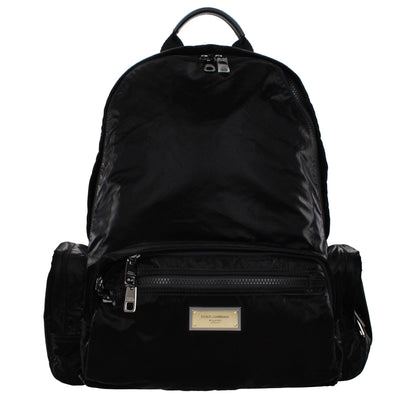 Sac à dos Dolce &amp; Gabbana en nylon noir