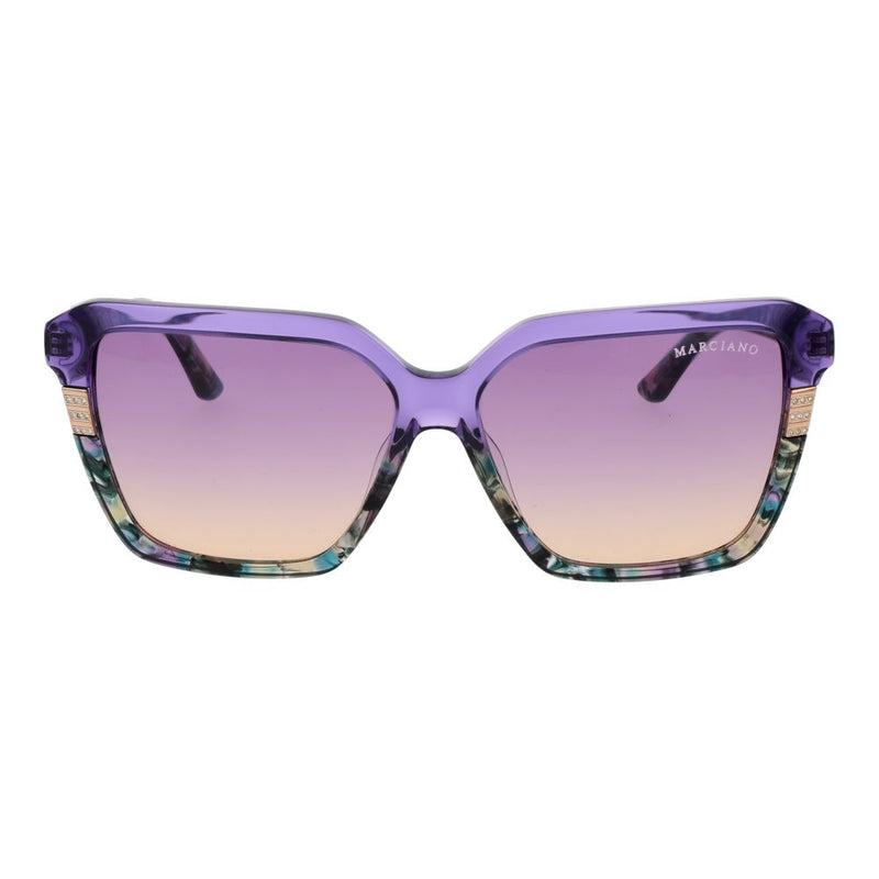 Marciano by Guess Purple Acetate Sunglasses for Women