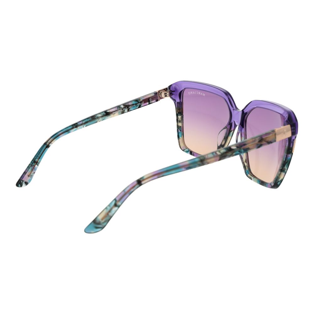 Marciano by Guess Purple Acetate Sunglasses for Women