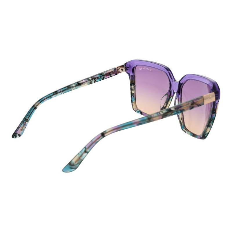 Marciano by Guess Purple Acetate Sunglasses for Women