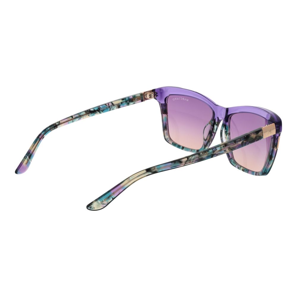 Lunettes de soleil en acétate violet Marciano by Guess pour femmes