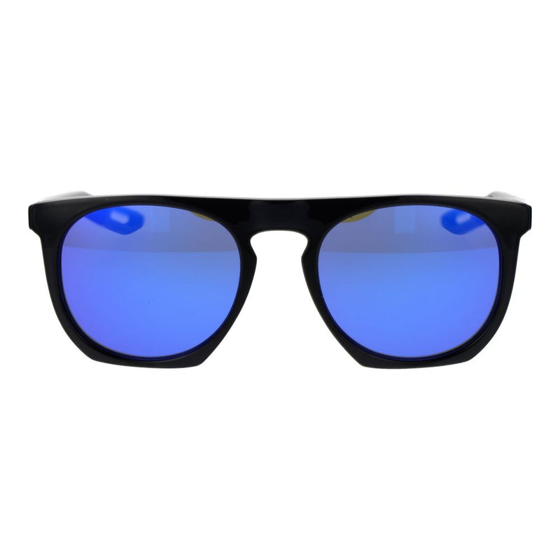 Nike Black Stainless Steel Sunglasses - Unisex Panto Style