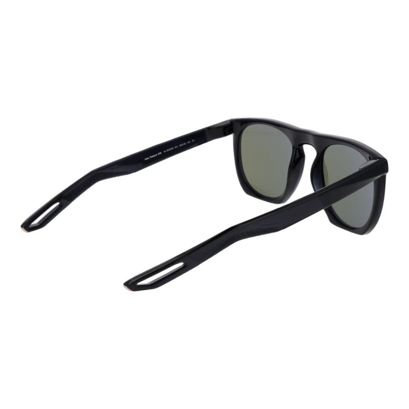 Nike Black Stainless Steel Sunglasses - Unisex Panto Style