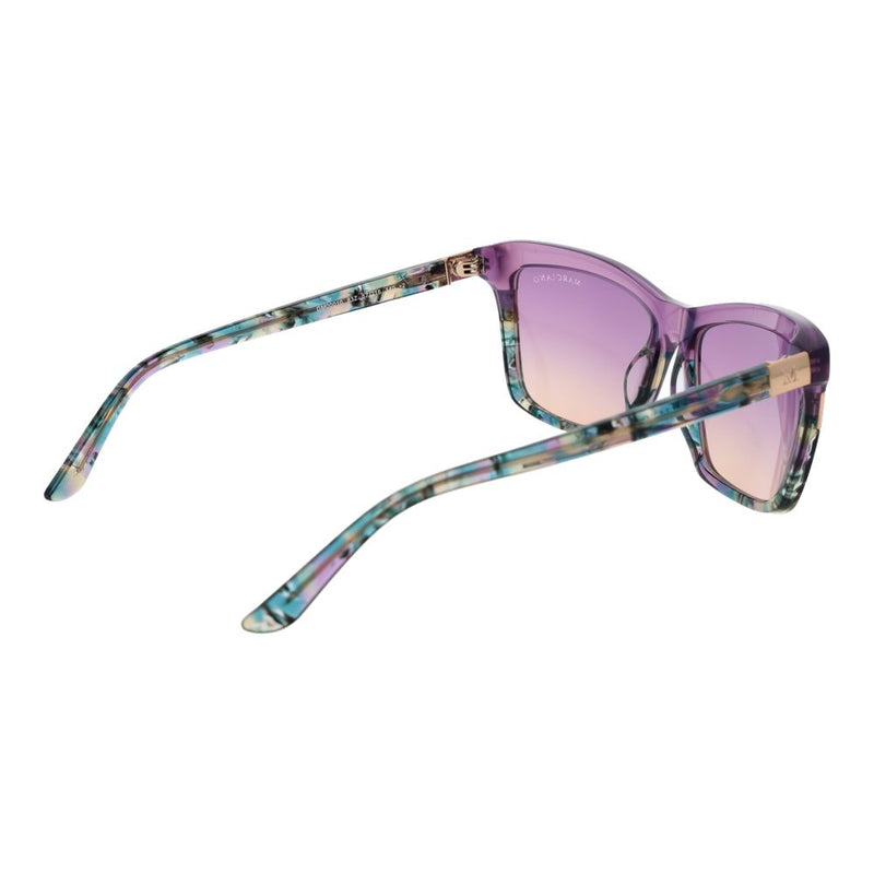 Lunettes de soleil en acétate violet Marciano by Guess pour femmes