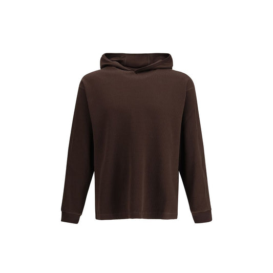 LAMINAR Brown Cotton Sweatshirt