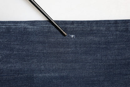 Pantalon en jean Prada bleu foncé, taille mi-haute, coupe skinny, pour homme