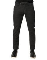 Maison Clochard Jeans Denim Skinny Homme Gris Foncé
