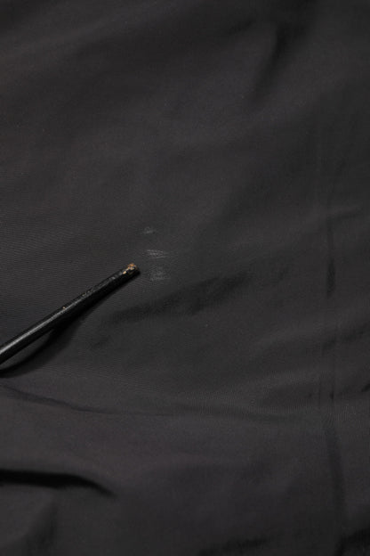 Valentino Zwarte Mid Waist Heren Taps Toelopende Broek