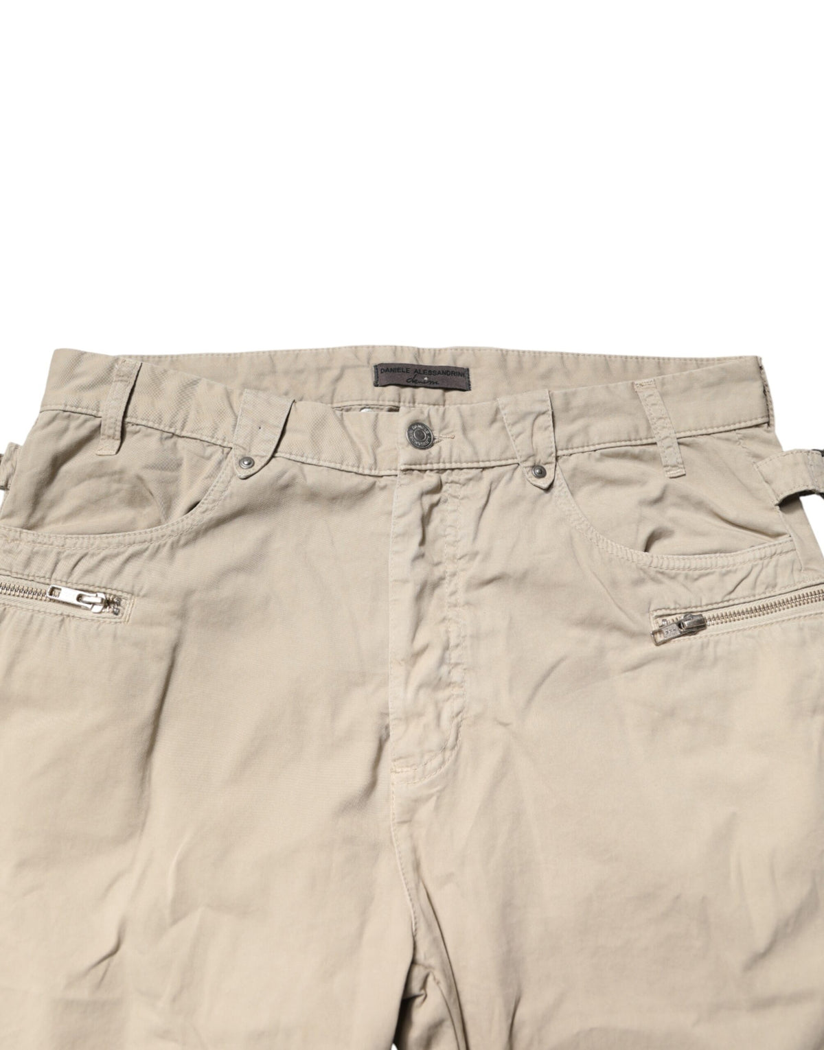 Daniele Alessandrini Jeans Beige en Coton pour Homme - Taille W33