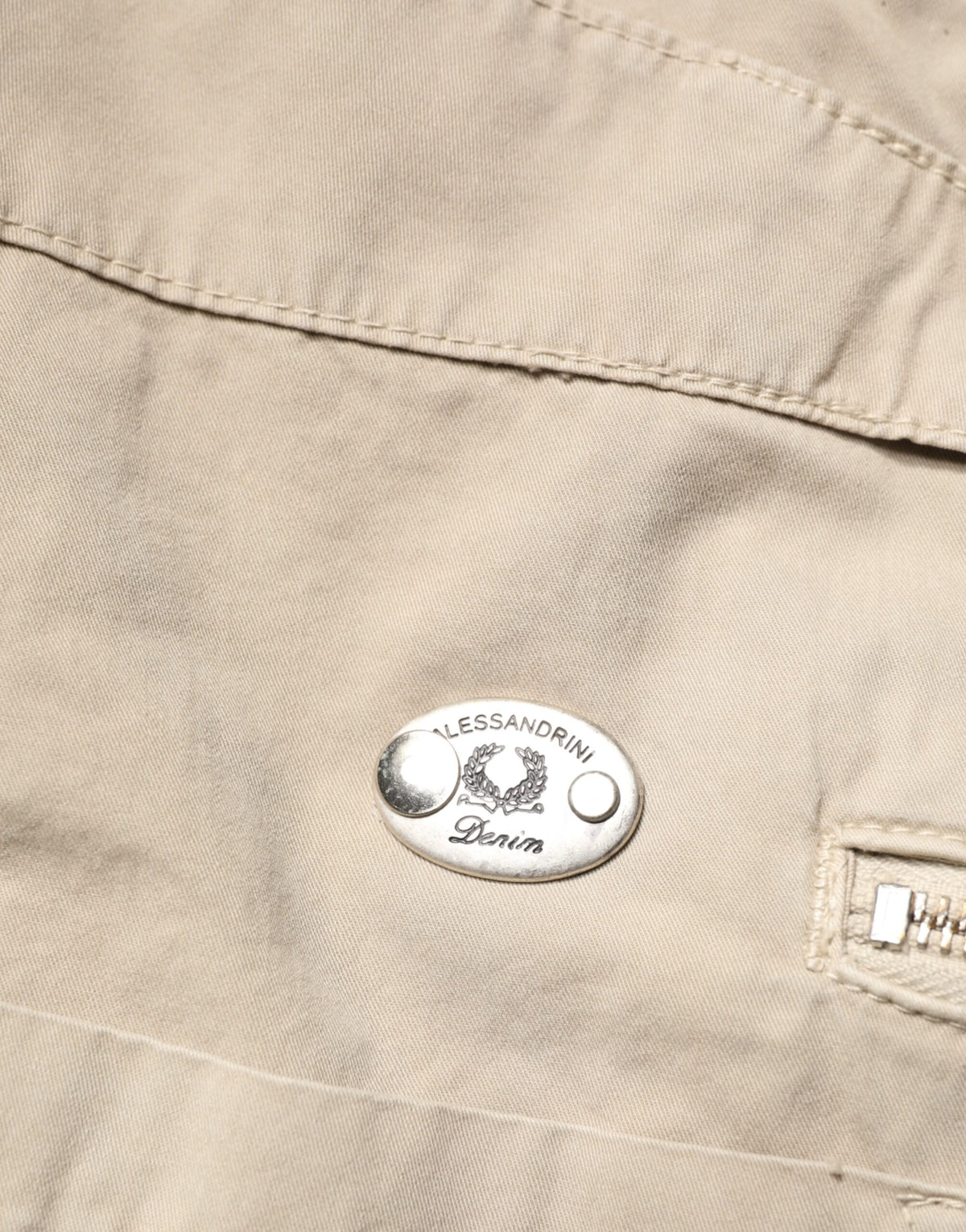 Daniele Alessandrini Jeans Beige en Coton pour Homme - Taille W33
