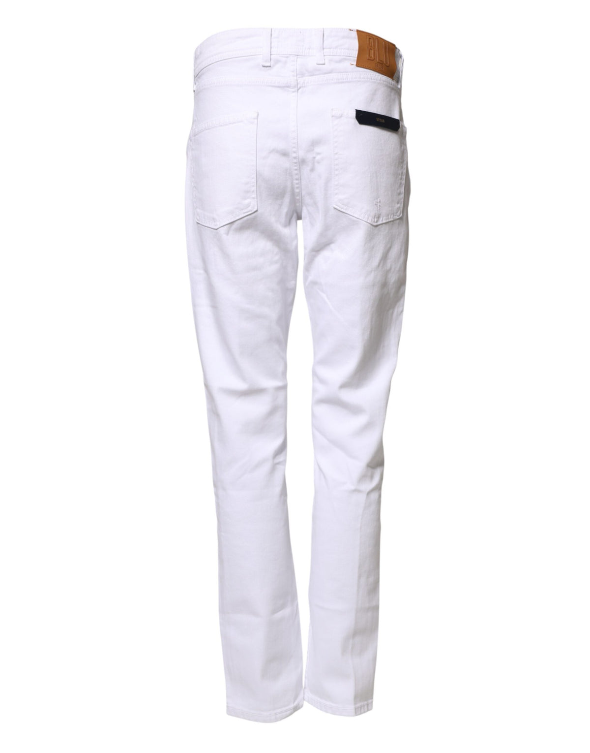 Briglia 1949 Jeans Droits en Coton Blanc pour Homme