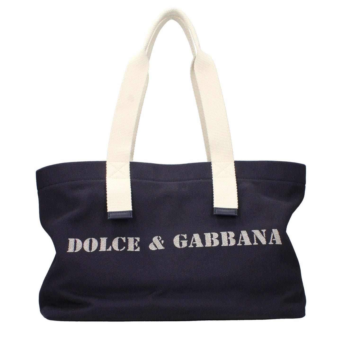 Sac bandoulière en tissu bleu Dolce &amp; Gabbana