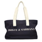 Sac bandoulière en tissu bleu Dolce &amp; Gabbana