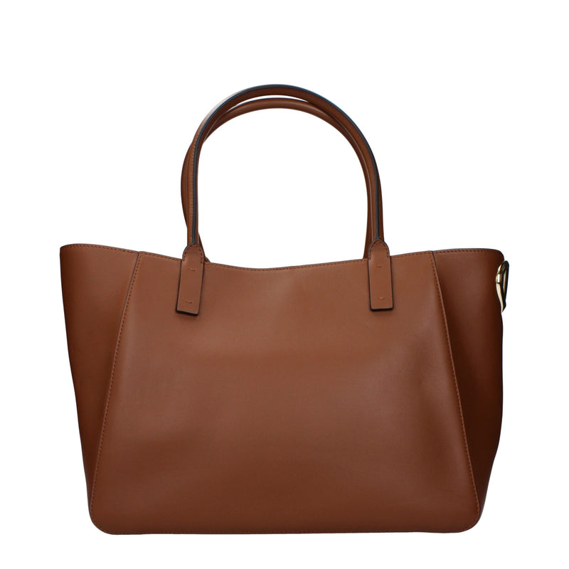 Valentino Garavani Brown Leather Handbag - Élégance et Praticité