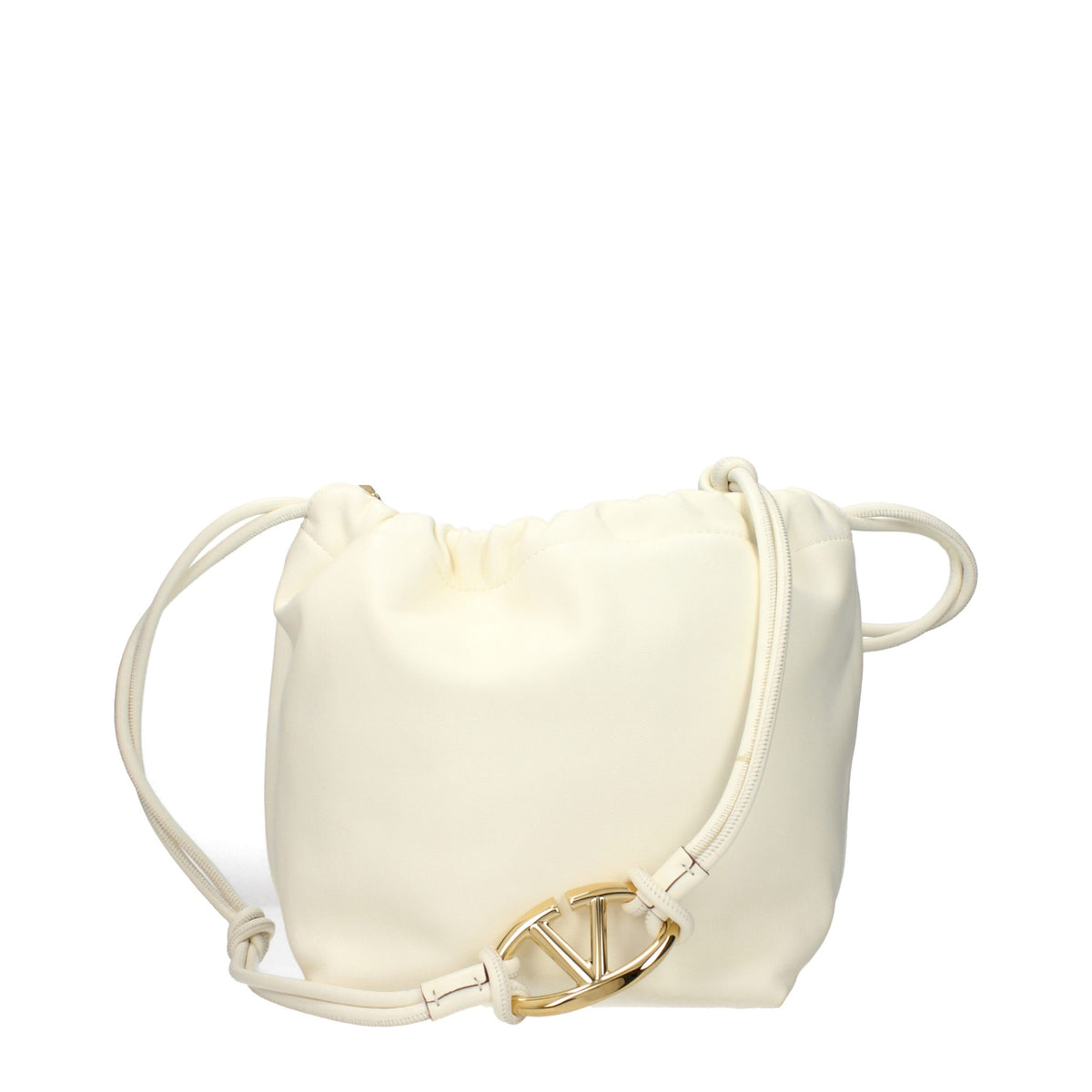 Sac à bandoulière en cuir beige Valentino Garavani - Élégant et Pratique