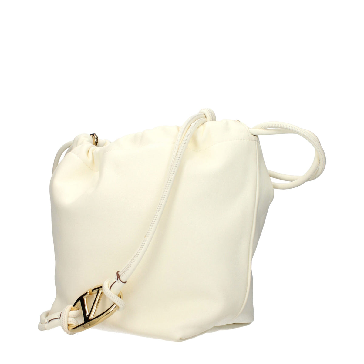 Sac à bandoulière en cuir beige Valentino Garavani - Élégant et Pratique