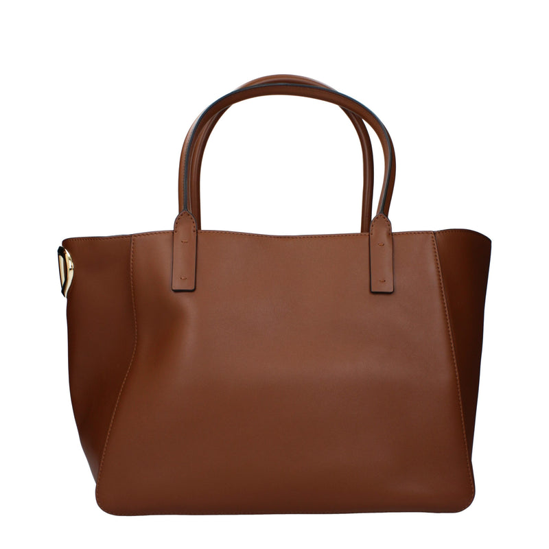 Valentino Garavani Brown Leather Handbag - Élégance et Praticité