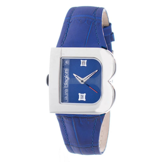Montre de Luxe en Cuir Violet Laura Biagiotti - Élégance et Précision
