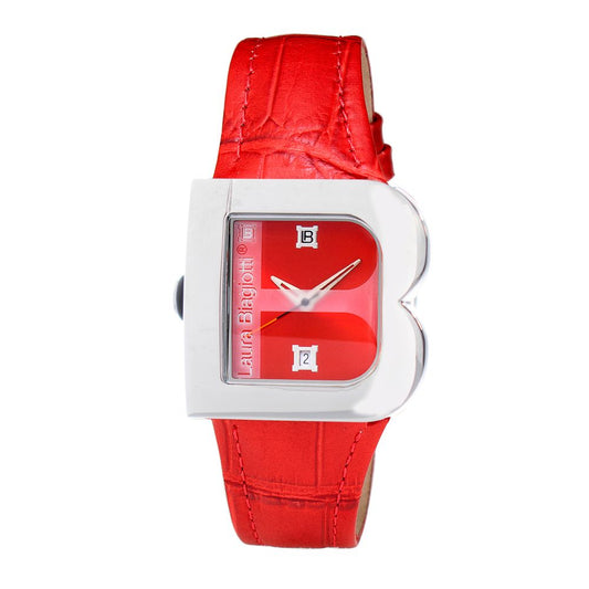 Montre de Luxe en Cuir Multicolore Laura Biagiotti