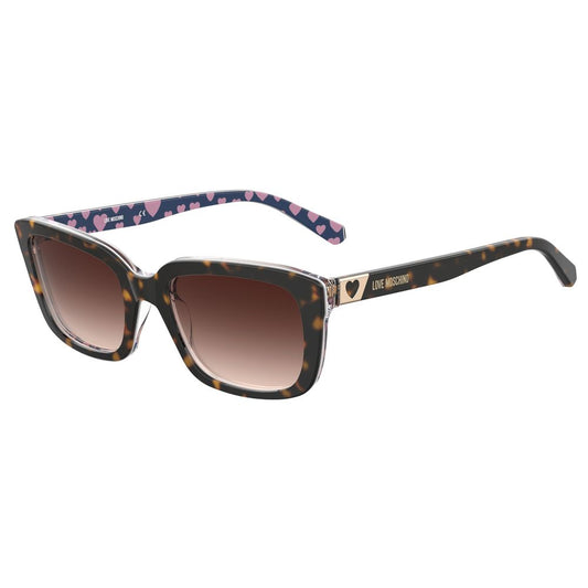 Love Moschino Brown Acetate Sunglasses - MOL042S086F3H