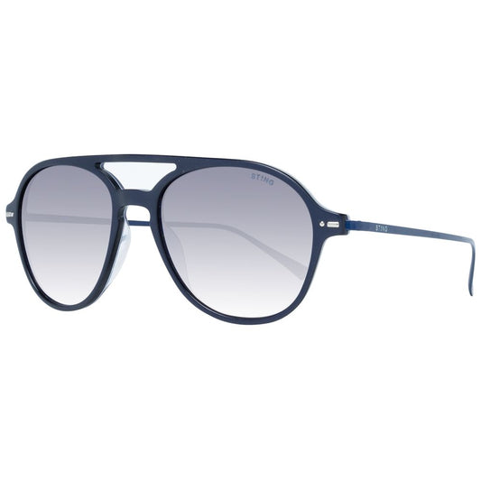 Lunettes de soleil Sting en métal bleu