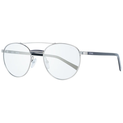 Sting Gray Metal Sunglasses