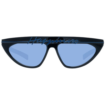 Lunettes de soleil Sting en plastique noir