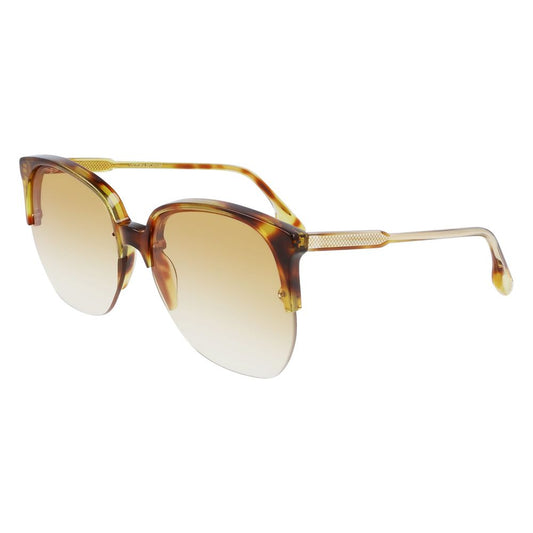 Victoria Beckham VB617S Brown Acetate Sunglasses