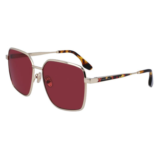 Victoria Beckham VB234S Gold Metal Sunglasses - Elegant & Durable