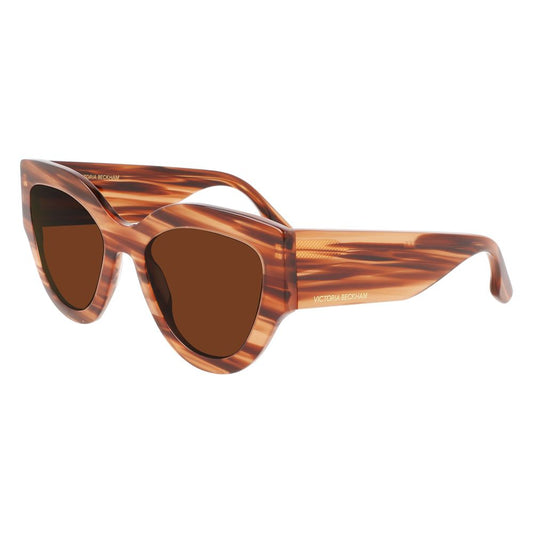 Victoria Beckham VB628S Brown Acetate Sunglasses