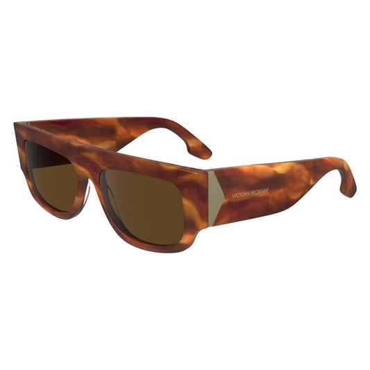 Victoria Beckham VB666S5516223 Brown Acetate Sunglasses