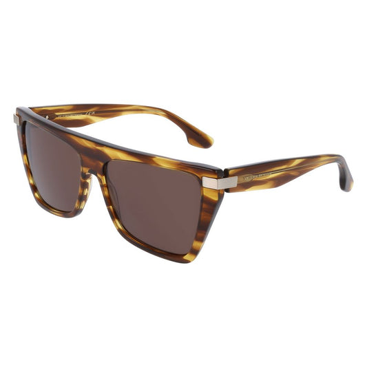 Victoria Beckham VB684S5715224 Brown Acetate Sunglasses