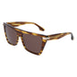 Victoria Beckham Brown Acetate Sunglasses