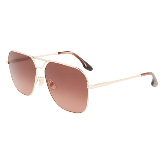 Victoria Beckham VB217S Gold Metal Sunglasses
