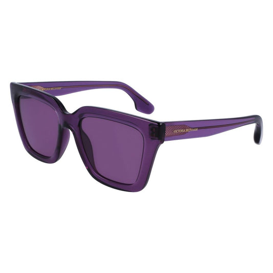 Victoria Beckham VB644S Purple Injected Sunglasses for Women