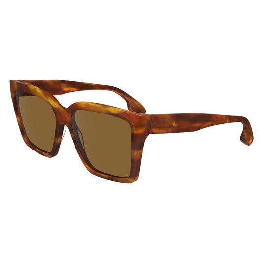 Victoria Beckham VB672S5715223 Brown Acetate Sunglasses
