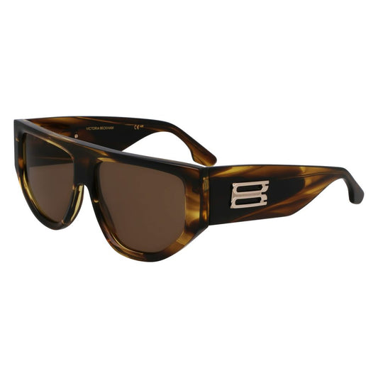 Victoria Beckham VB676S5514318 Brown Acetate Sunglasses