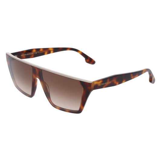 Victoria Beckham VB683S5812215 Lunettes de soleil en acétate marron