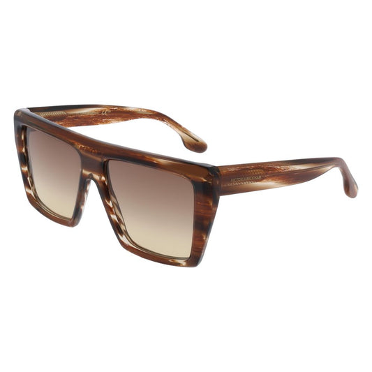 Victoria Beckham VB686S5615228 Brown Acetate Sunglasses