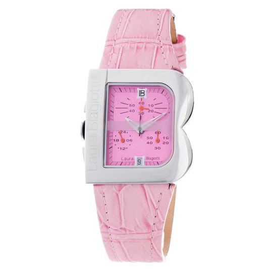 Montre de Luxe en Cuir Multicolore Laura Biagiotti