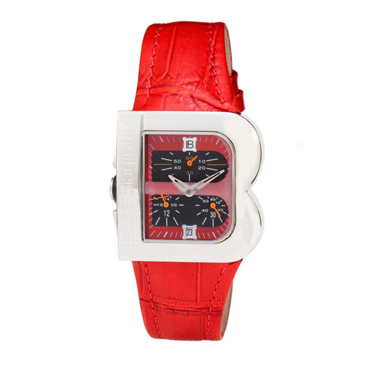 Montre de Luxe en Cuir Marron Laura Biagiotti - Élégance Intemporelle